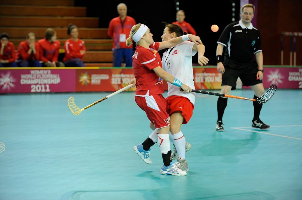 MS ve florbale žen: ČR - Norsko