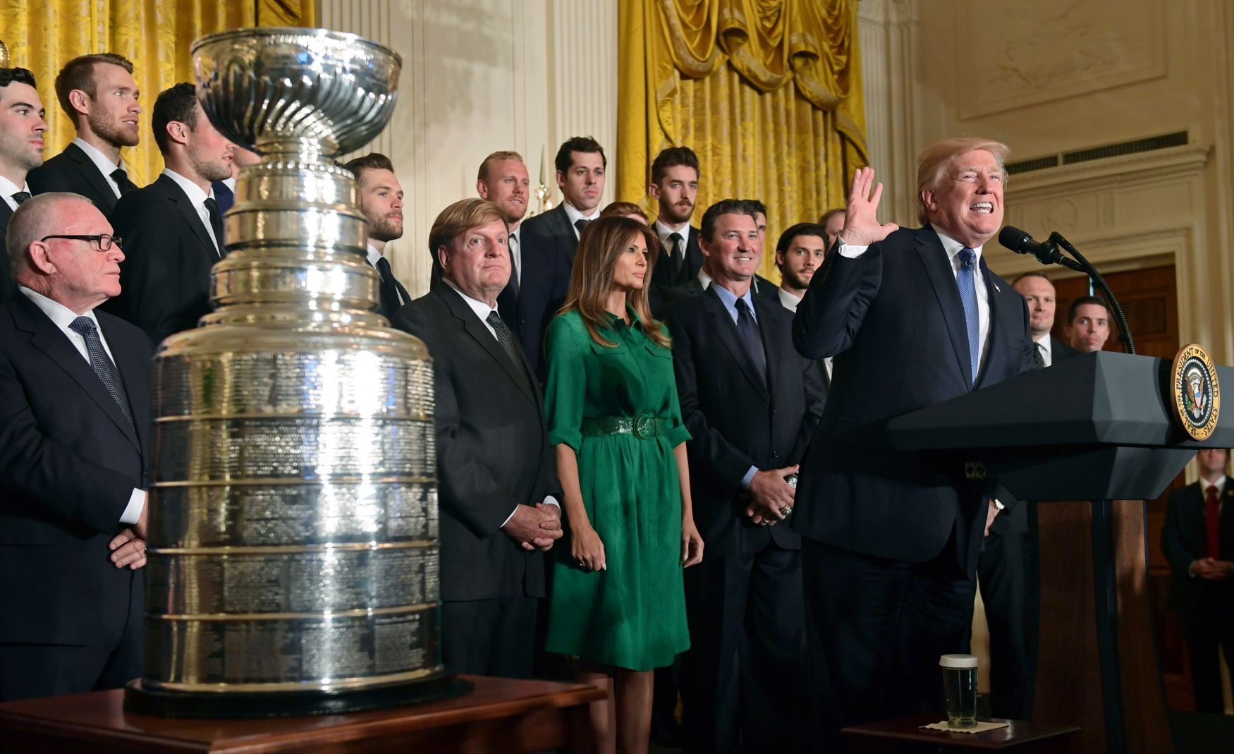 NHL, Pittsburgh Penguins, Trump