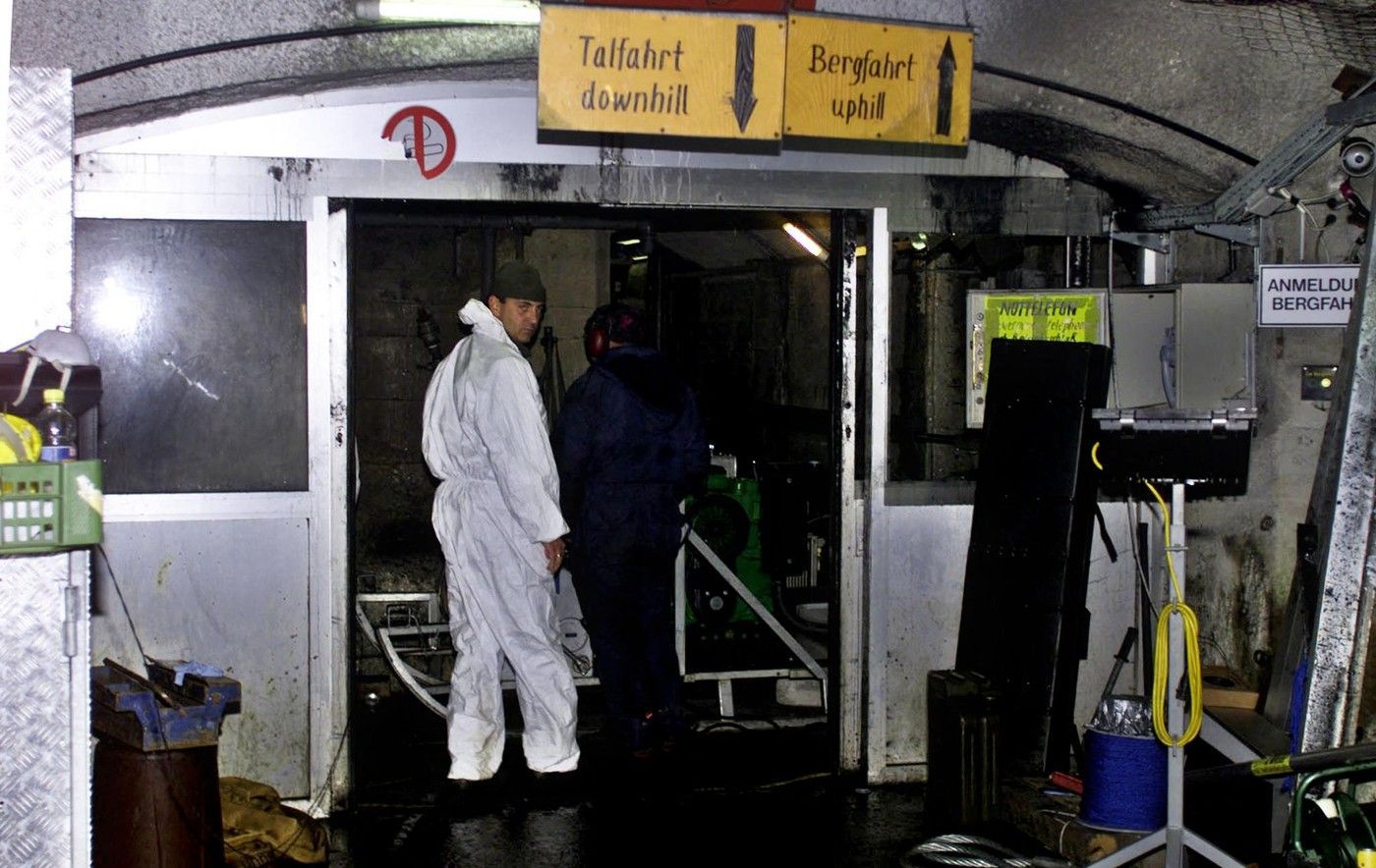 kaprun lanovka požár