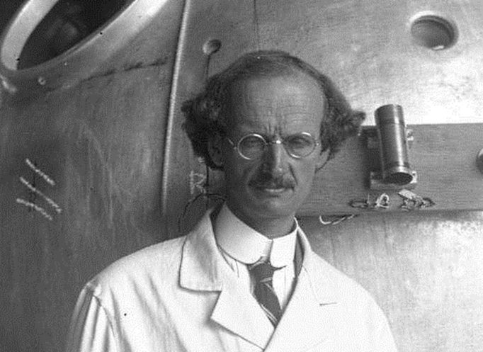 Vynálezce Auguste Piccard, dědeček Bertranda Piccarda