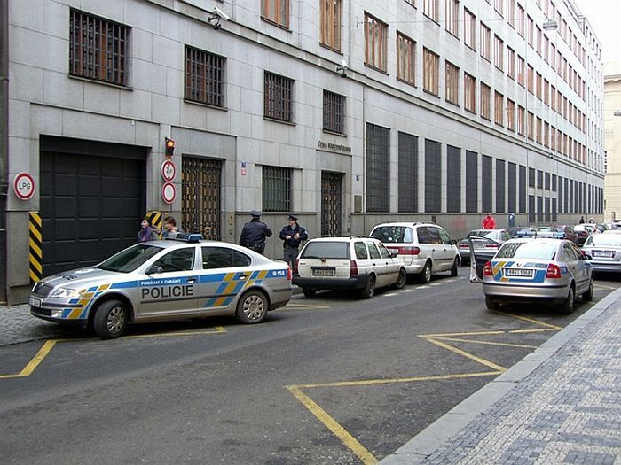 Policejní cvičení v ČNB