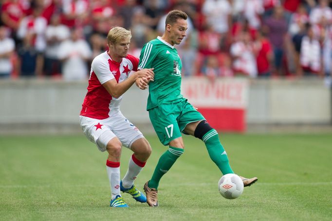 EL, Slavia-Levadia: Jan Mikula - Siim Luts