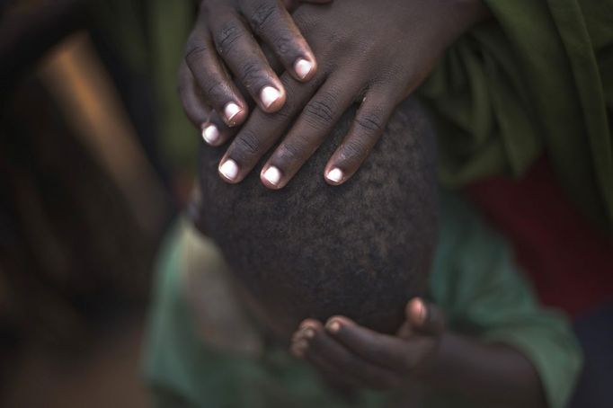 Momentka z uprchlického tábora v keňském Dadaabu, nedaleko Nairobi.