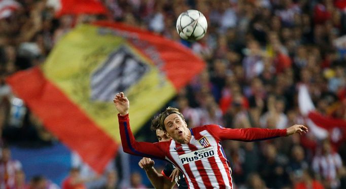 Atletico Madrid's Fernando Torres in action