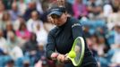 Barbora Krejčíková v utkání 1. kola turnaje v Eastbourne