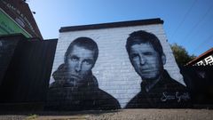 Oasis, graffiti
