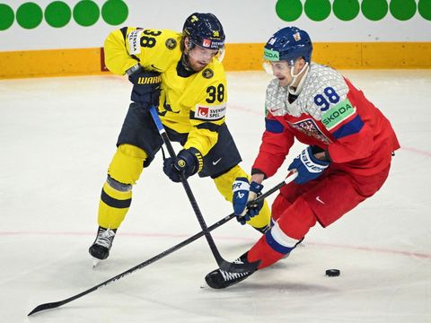 Švédsko - Česko 5:2. Seveřané do prázdné branky zvyšují náskok