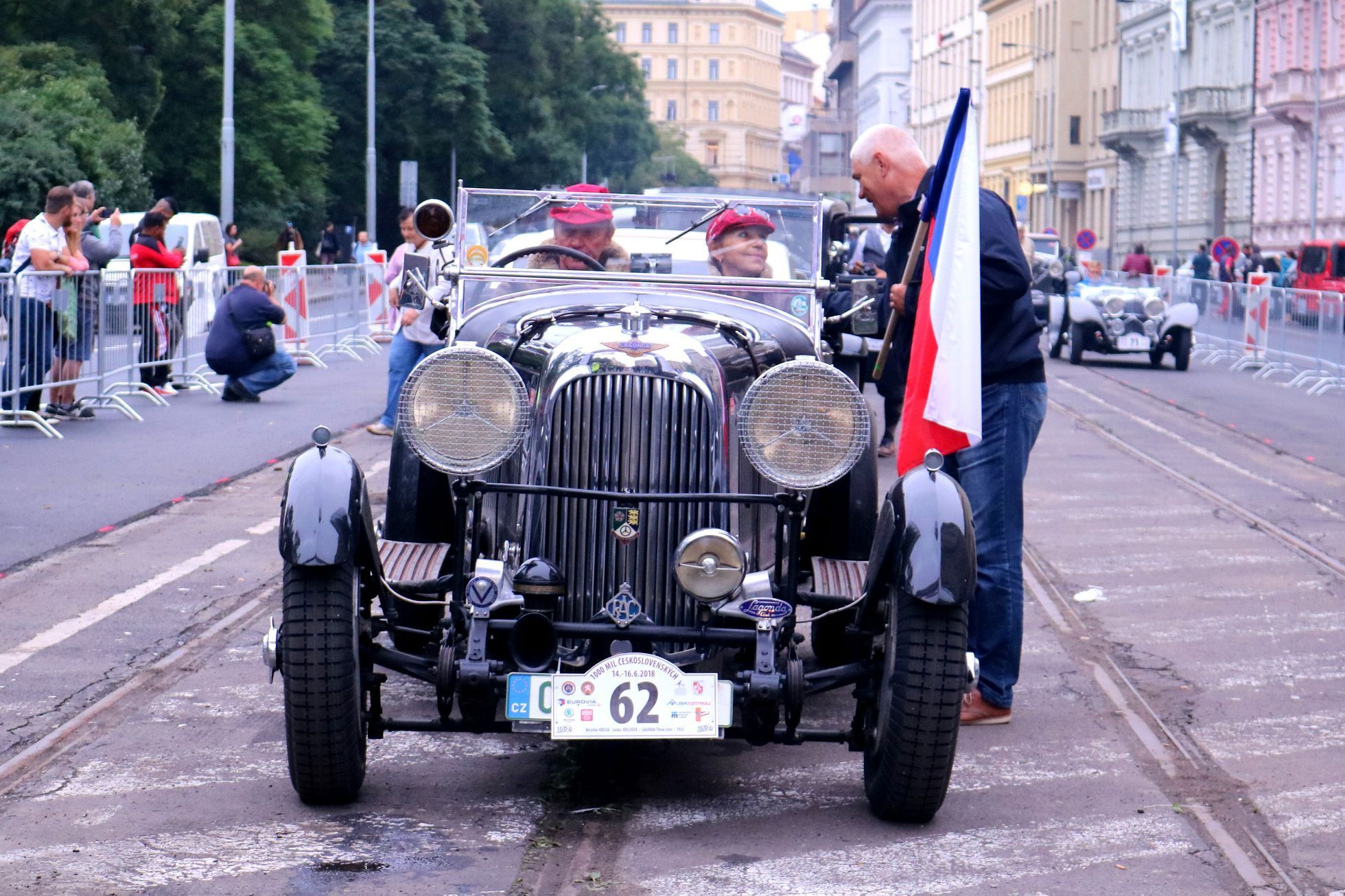 1000 mil československých 2018 na startu