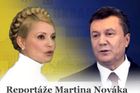 Ukrajinské volby živě: Zločinec versus diktátorka