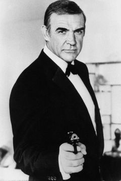 Sean Connery jako James Bond.