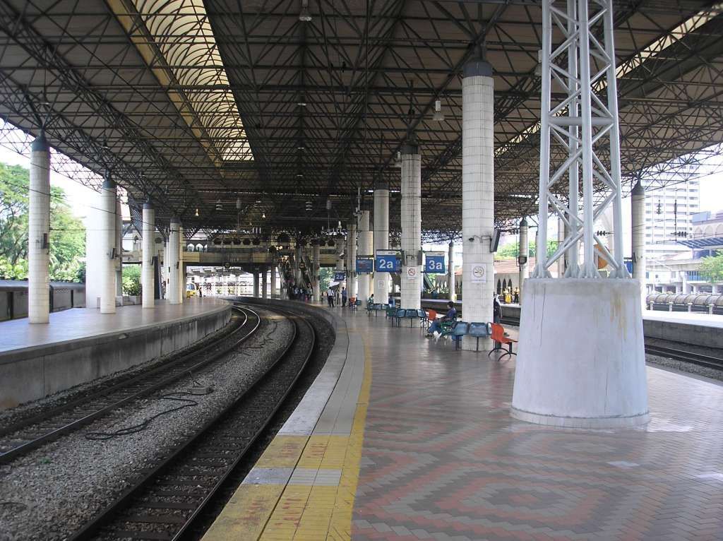 Nádražní budova v Kuala Lumpur