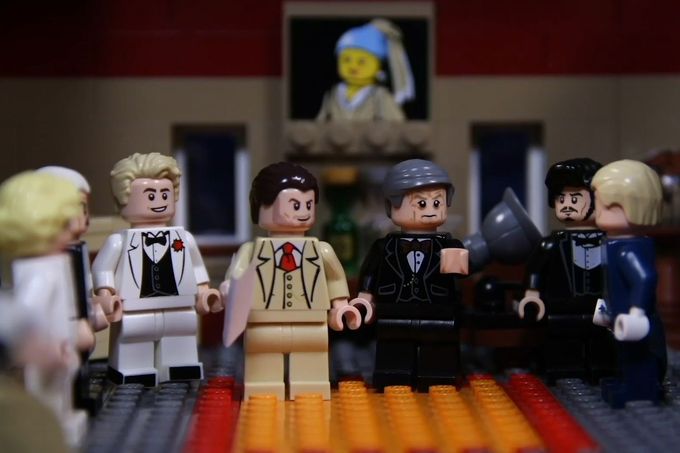 Takzvaný brickfilm Deset malých černoušku natočil režisér Lukáš Tuzar.