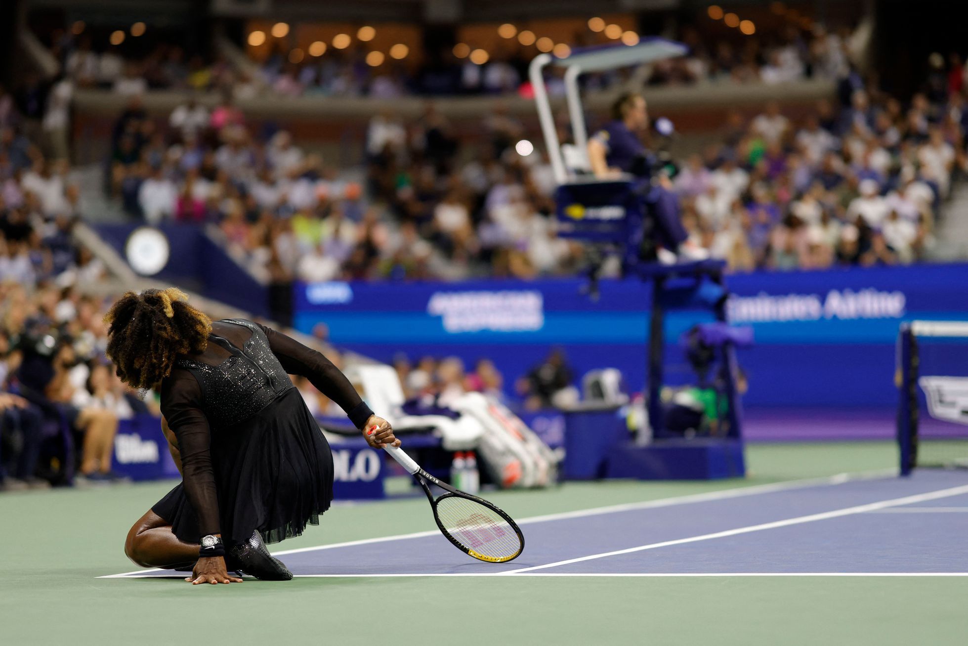US Open 2022, 3. den (Serena Williamsová)
