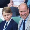 Wimbledon 2022: princ William, vévoda z Cambridge a jeho syn princ George z Cambridge