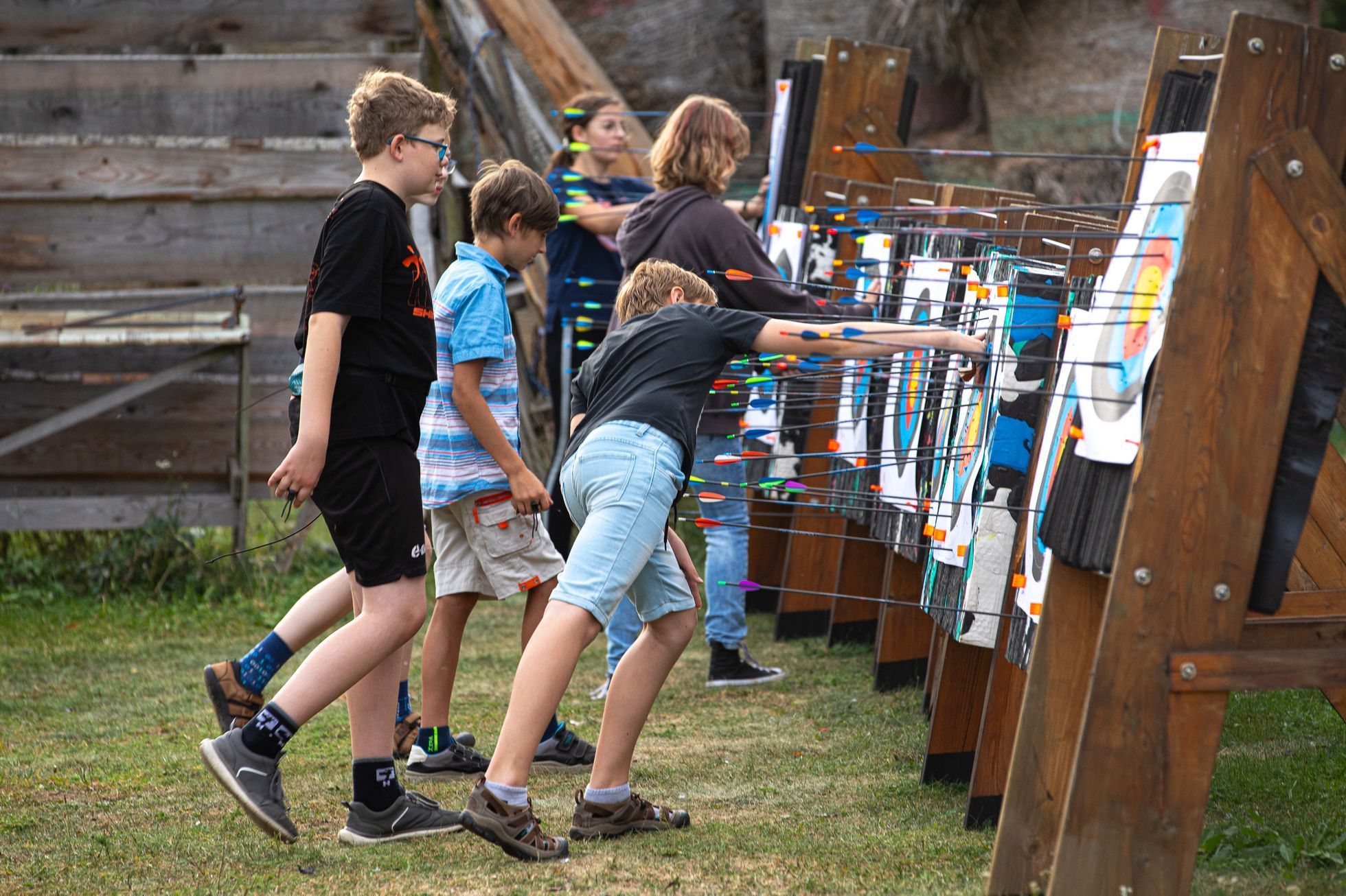 Lukostřelnice Litohlavy, lukostřelba