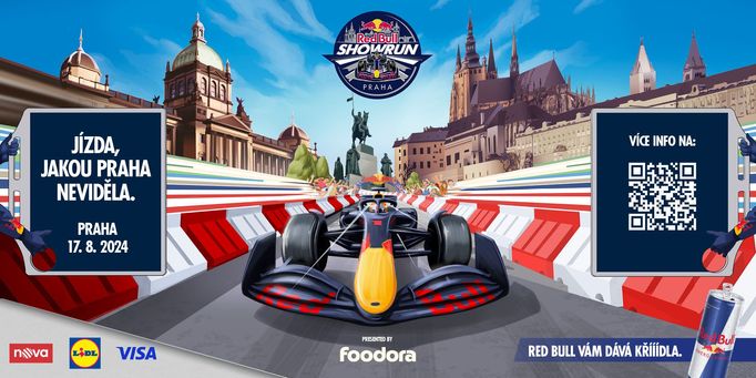 Logo akce Red Bull Showrun Praha 2024