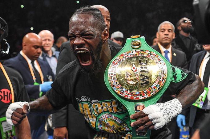 Deontay Wilder obhájil titul mistra světa těžké váhy organizace WBC.