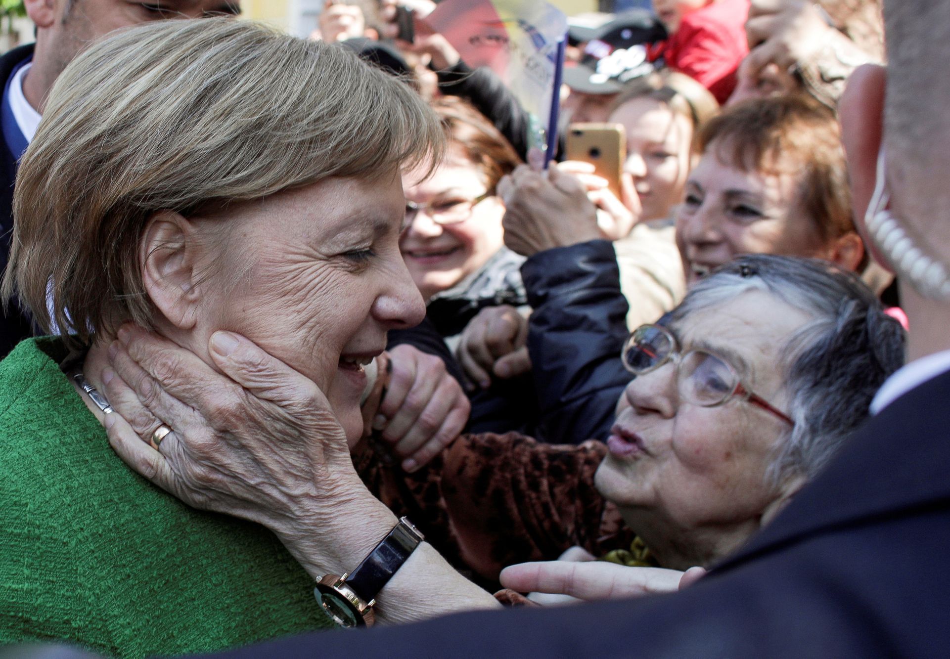 Angela Merkelová, Sibiu, Rumunsko