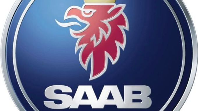 Logo automobilky Saab.