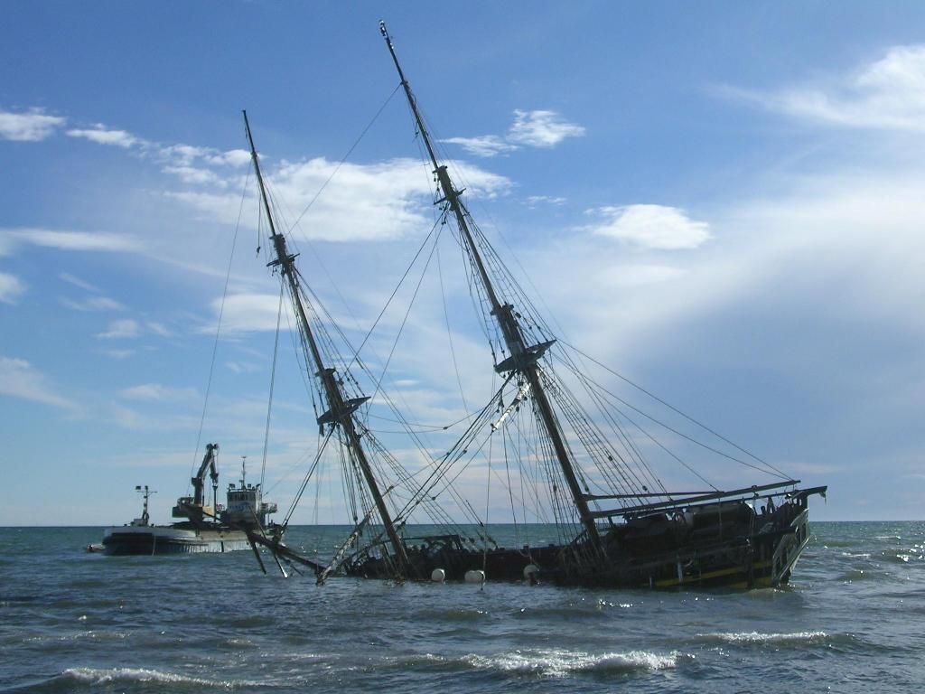Ztroskotaná loď La Grace