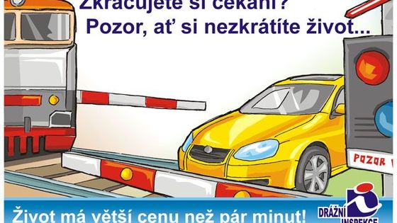 Železničáři bojují s úrazy na kolejích kampaní