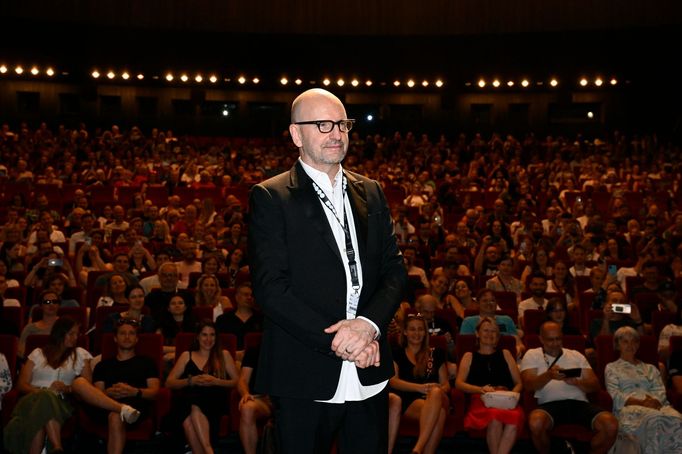 Steven Soderbergh na festivalu v Karlových Varech.