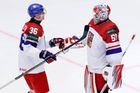 Česko - USA. Boj o první místo ve skupině začne s Vejmelkou v brance