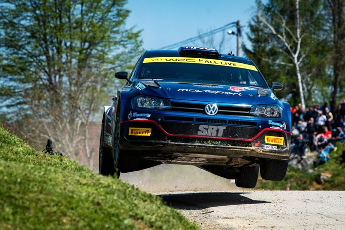 Nikolaj Grjazin, VW na trati Chorvatské rallye 2021