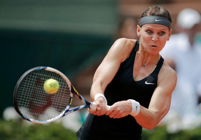 Lucie Šafářová na French Open 2014