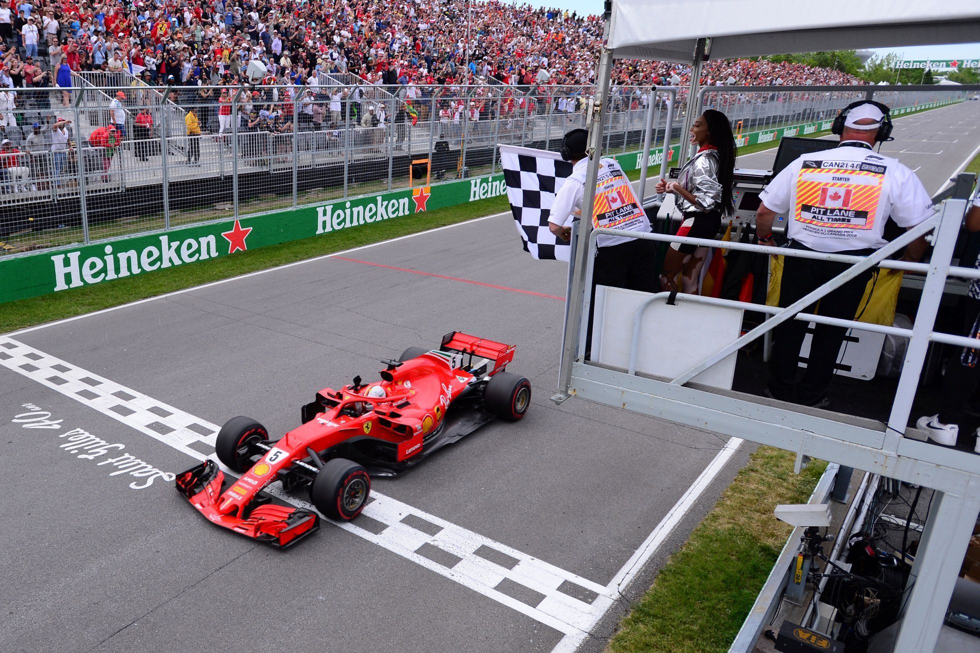 F1, VC Kanady 2018: F1, VC Kanady 2018: Winnie Harlowová odmávla Sebastiana Vettela