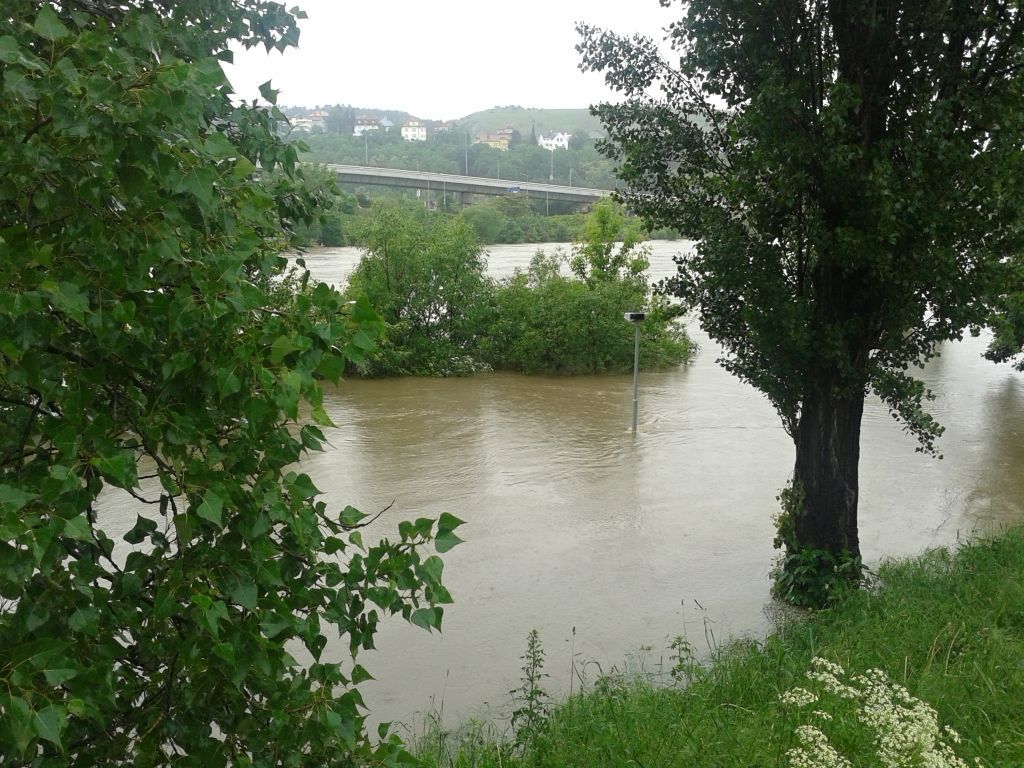 Povodně 3. června 2013, Braník