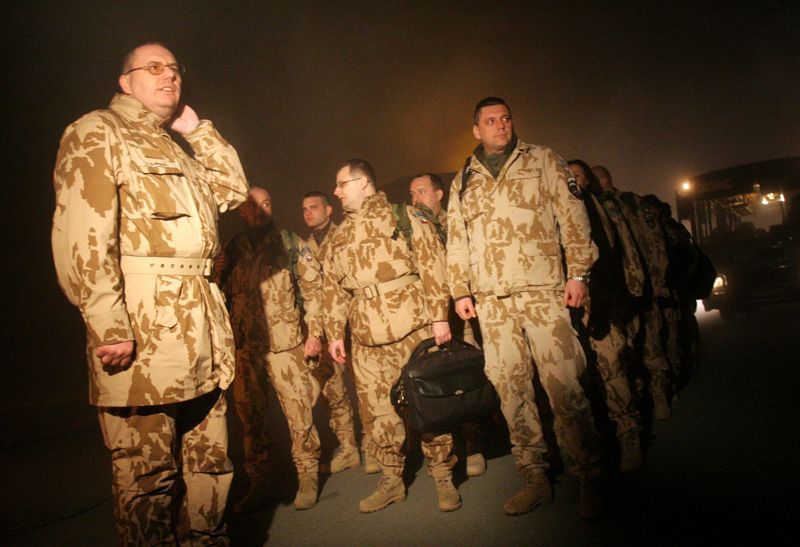 Odlet vojáků z Přerova do Afghánistánu