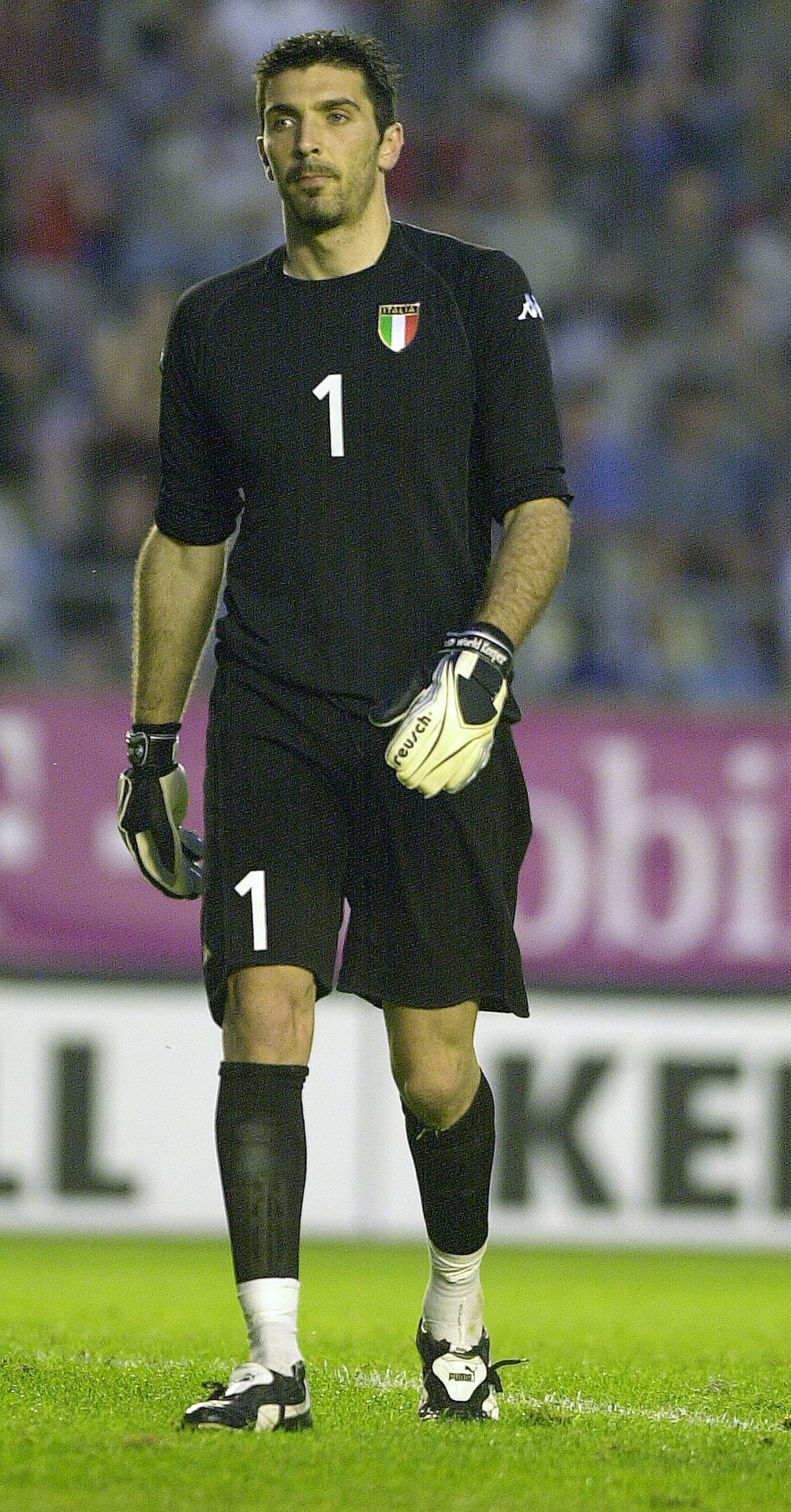 Fotbal, Česko - Itálie 2002: Gianluigi Buffon