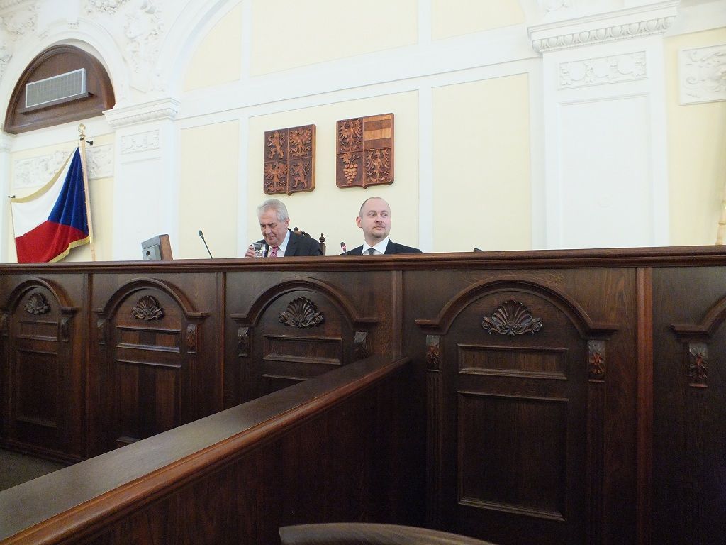 Návštěva Miloše Zemana v Brně