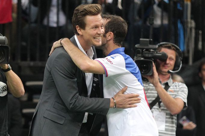 Tomáš Berdych a Radek Štěpánek