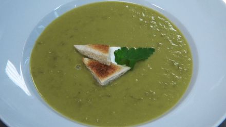 Rychle a zdravě: Bezlepkový hráškový krém