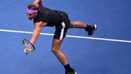 Nadal od úvodu předváděl svůj typický energický a klinicky přesný tenis. Potvrzoval roli favorita, byť se Medveděv rozhodně neprezentoval špatně.