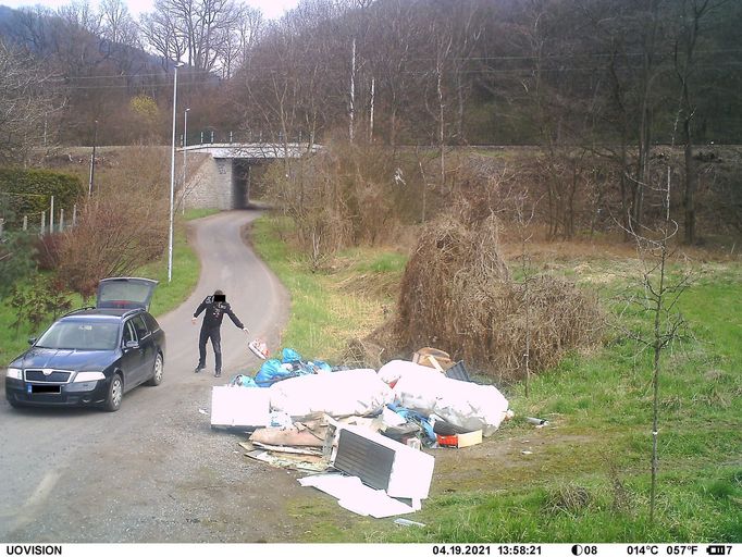 Snímek z fotopasti.