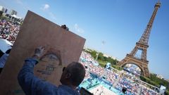 Beach Volleyball - Men's Preliminary Phase - Pool F - Netherlands vs Spain (Boermans/de Groot vs Herrera/Gavira)