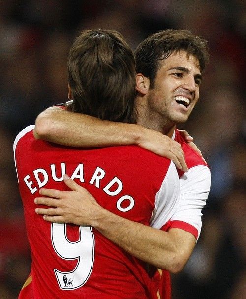 Arsenal - Sparta: Fabregas, Eduardo