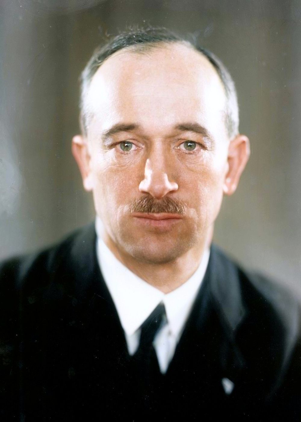 Edvard Beneš, prezident, obarvené fotografie, historie, Československo, Domácí