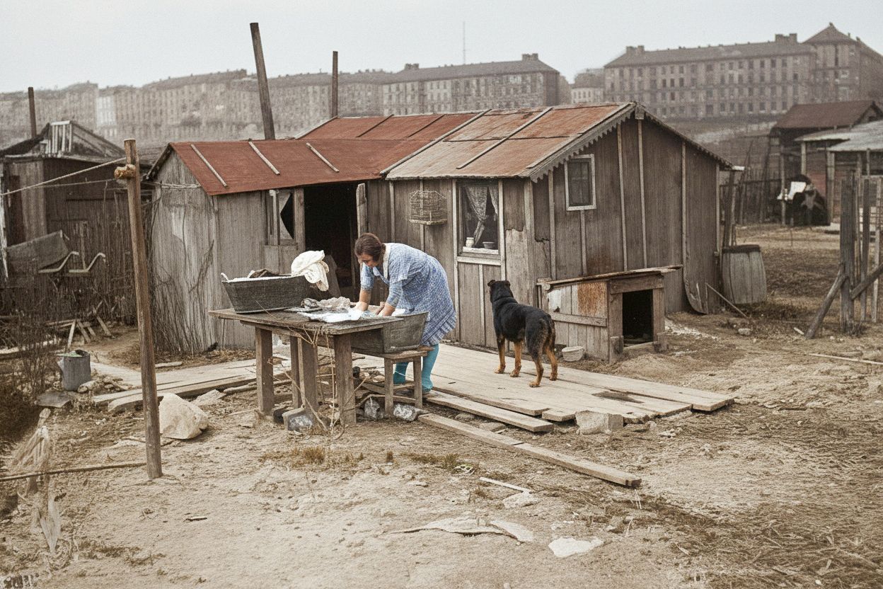 Nouzové kolonie v Praze: Unikátní historické fotografie bídy i naděje, Obrazem: Nová kniha a fotky: Objevte zapomenutý fenomén nouzových kolonií, Magazín, fotogalerie