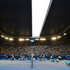 Australian Open: Rod Laver Aréna, střecha se zavírá