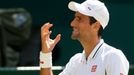 Novak Djokovič ve finále Wimbledonu 2013