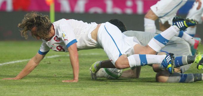 Fotbal, Česko - Itálie: Petr Jiráček