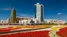 Metropole Kazachstánu Astana, který se brzy přejmenuje na Nursultan.