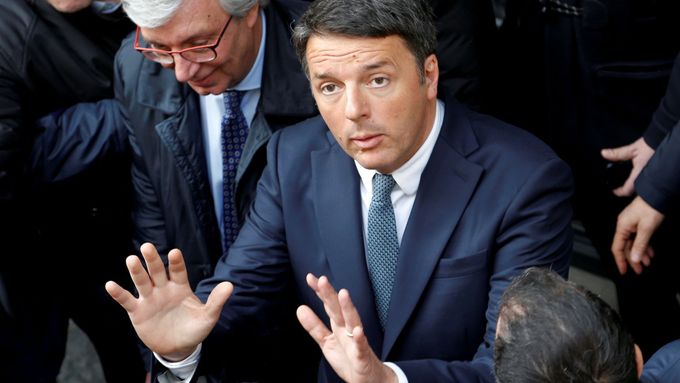 Bývalý italský premiér Matteo Renzi.
