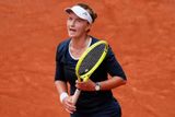 Česká tenistka předvedla vynikající tenis, jejím elegantně hraným "bombám" od základní čáry, jedno jestli z forhendu nebo z bekhendu, nedokázala Svitolinová vůbec čelit.