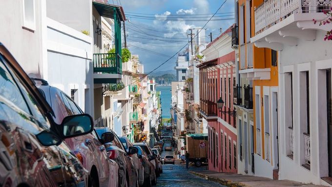 Ulice v portorickém San Juan.