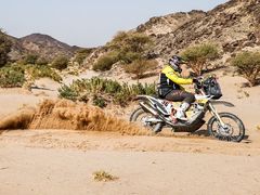Jan Brabec (KTM) v 4. etapě Rallye Dakar 2021